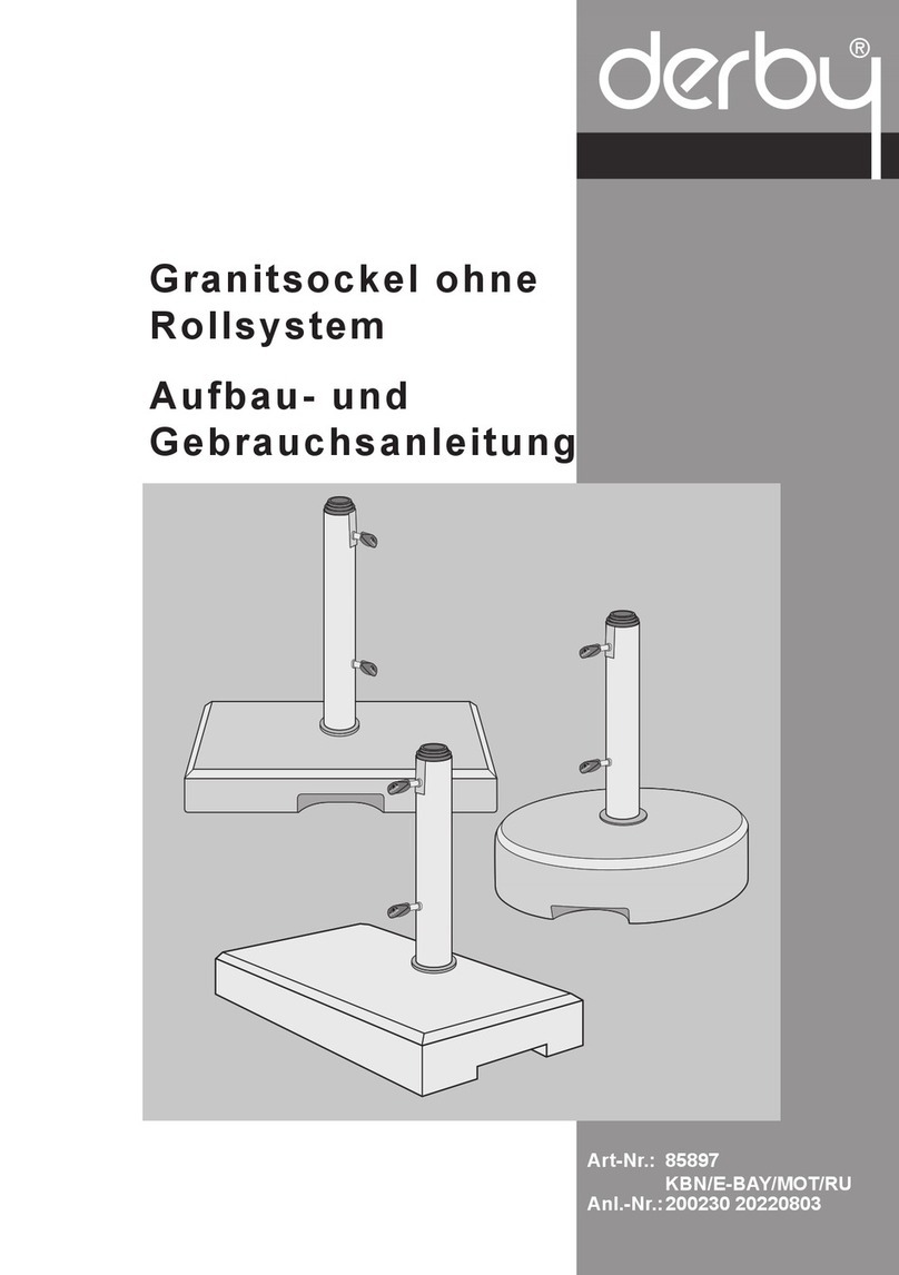 Derby 85897E-BAY Manuel utilisateur