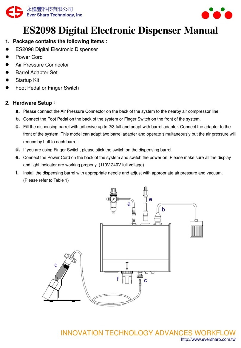 Ever Sharp Technology ES2098 Manuel utilisateur