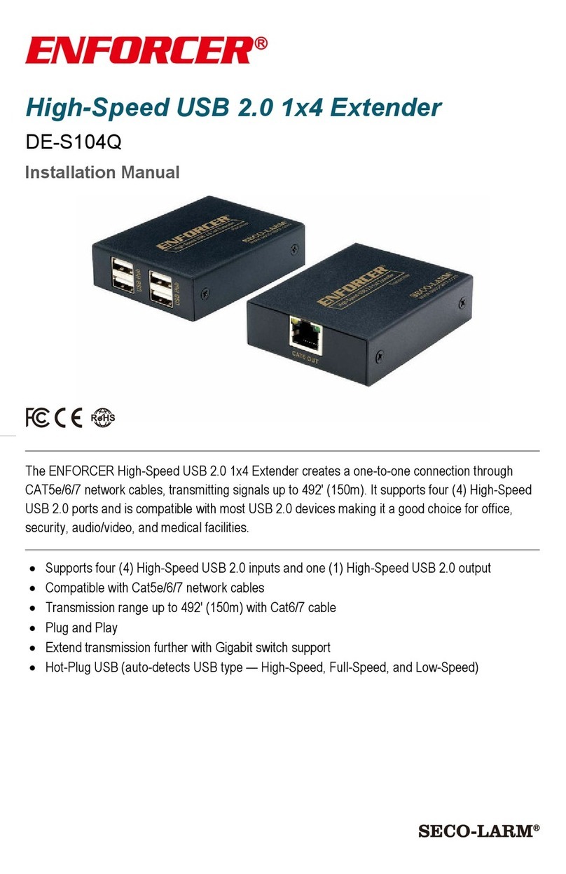ENFORCER DE-S104Q Manuel utilisateur