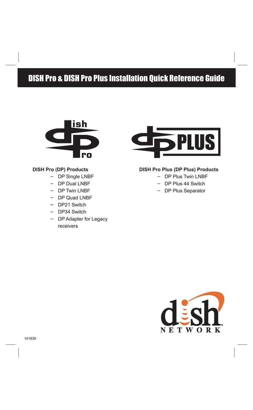 Dish Network DishPro Manuel utilisateur