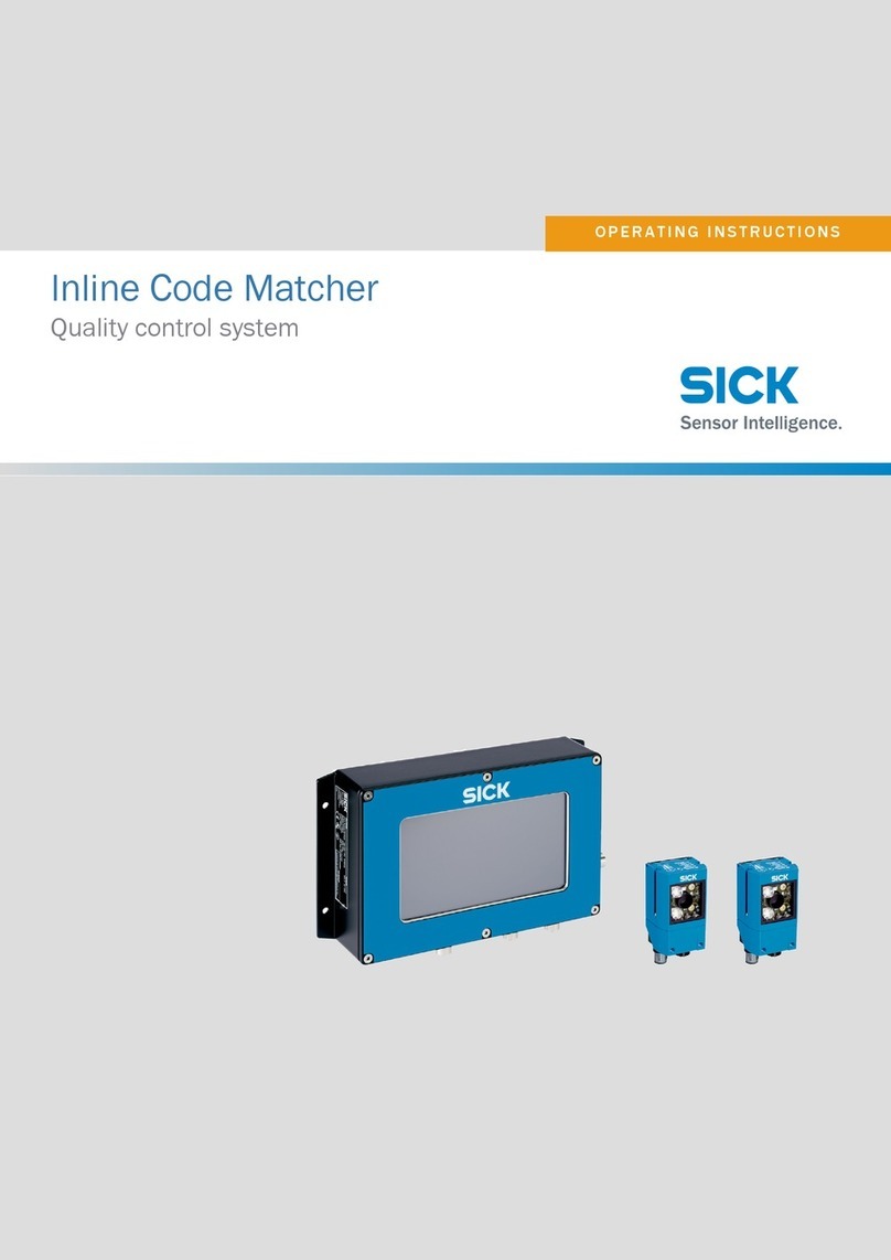 SICK Inline Code Matcher Manuel utilisateur
