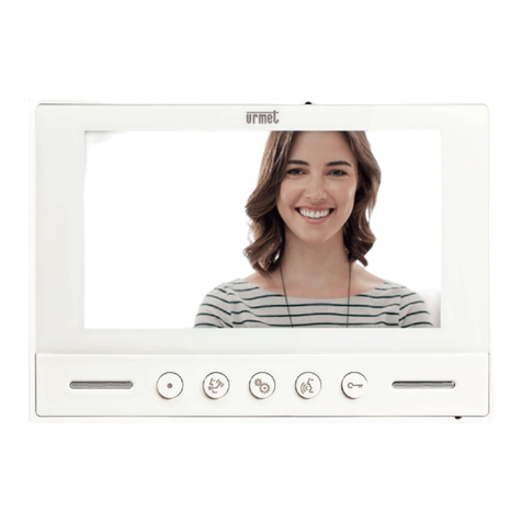 urmet domus nexo2 1708/2 Manuel d'instructions