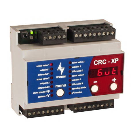 WURM CRC-XP Manuel utilisateur