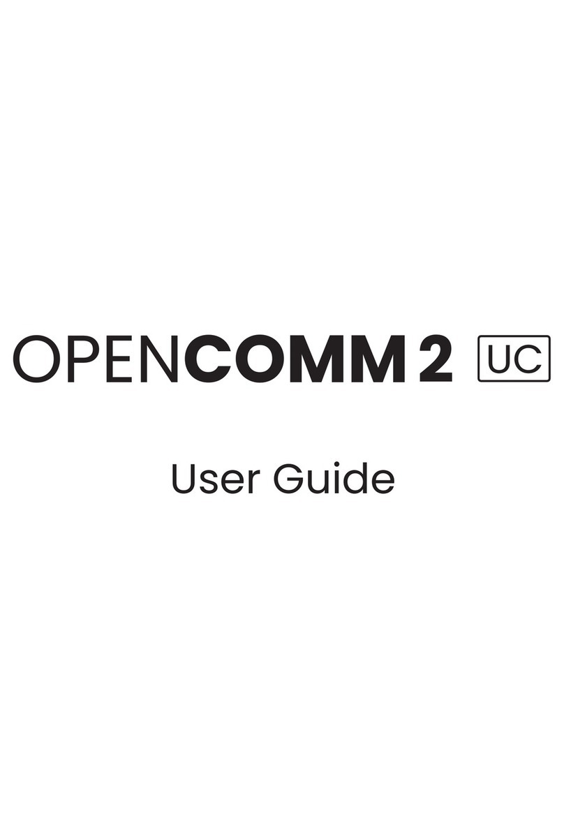 shokz OpenComm2 UC Manuel utilisateur