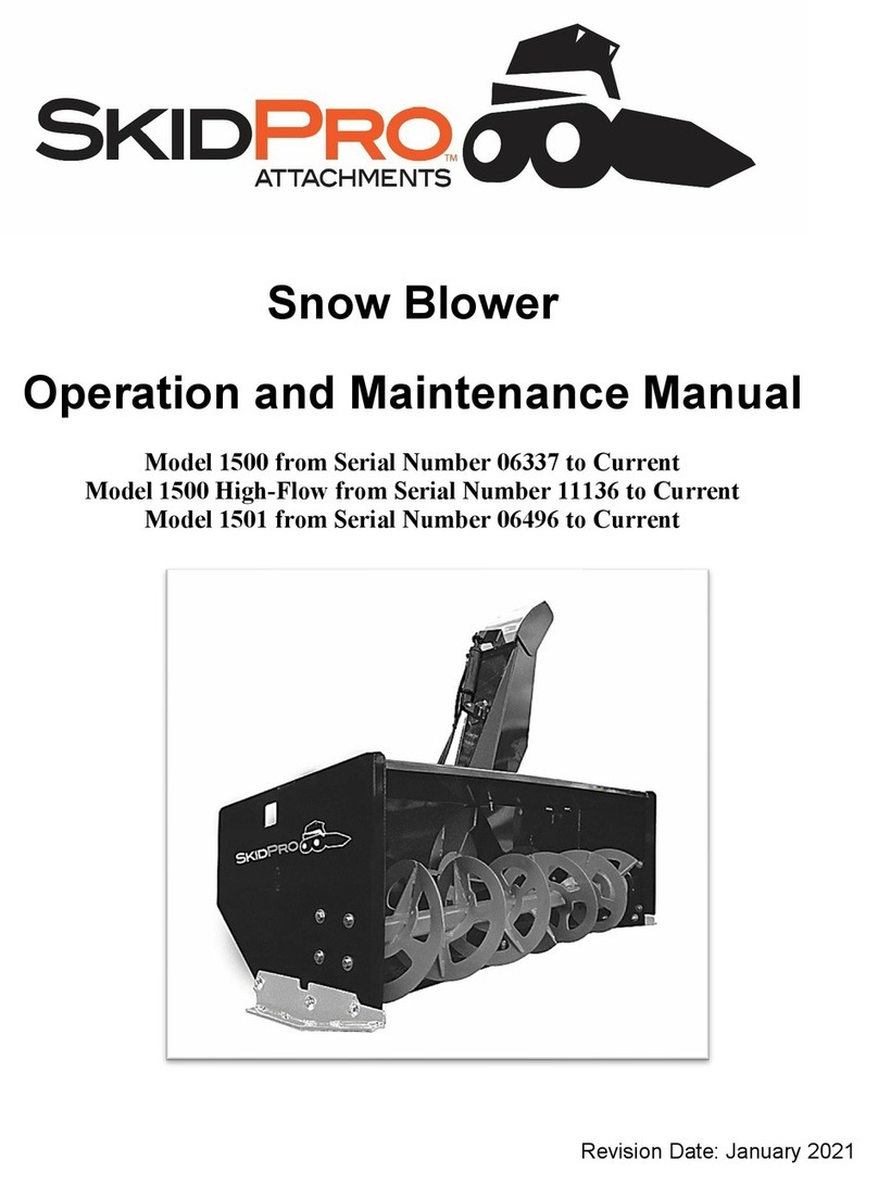 Skid Pro 1500 Manuel utilisateur