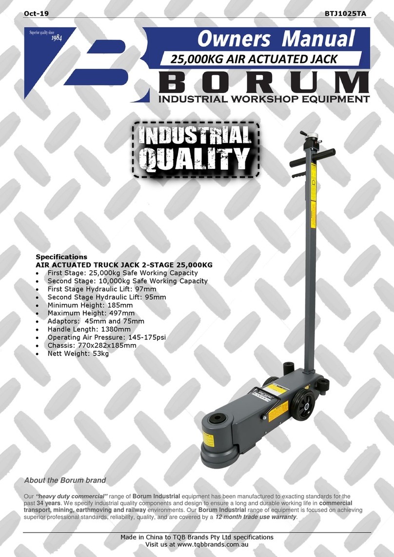 Borum BTJ1025TA Manuel utilisateur