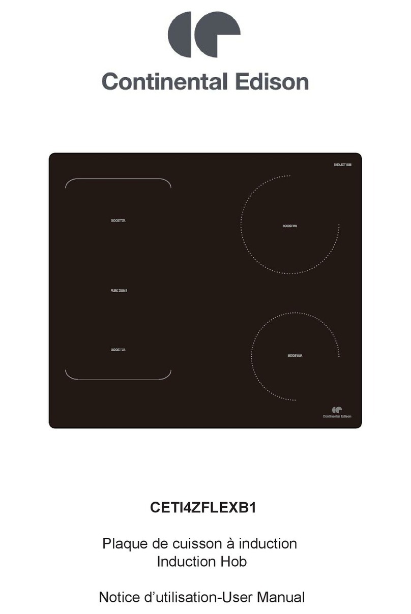 CONTINENTAL EDISON CETI4ZFLEXB1 Manuel utilisateur