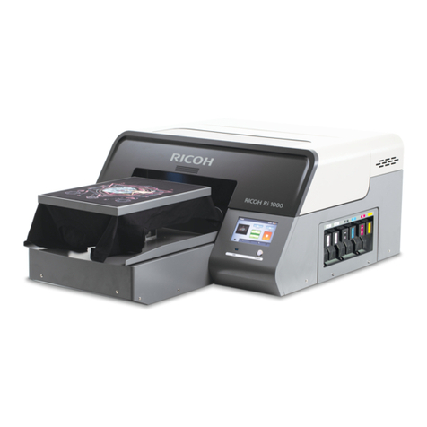 Ricoh Ri 1000 Manuel d'utilisation et d'entretien