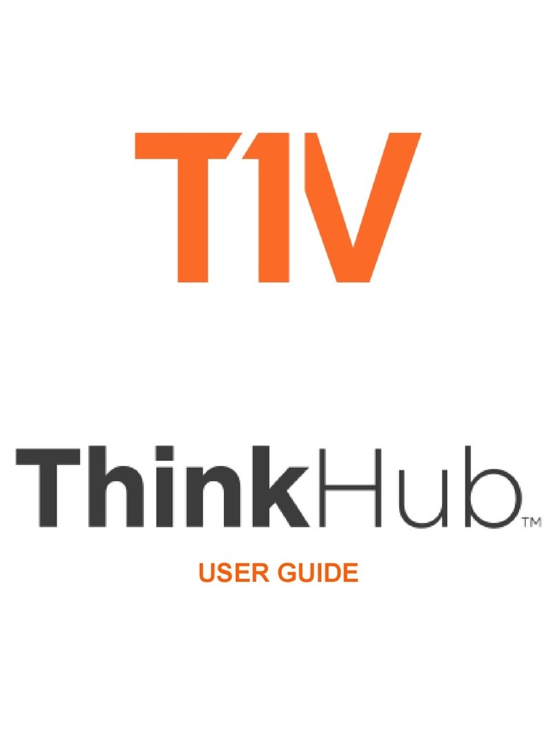 T1V ThinkHub Manuel utilisateur