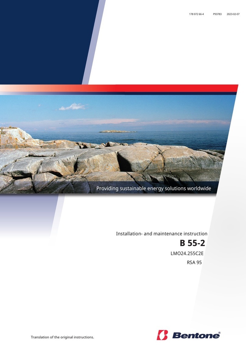 Bentone B 55-2 Caractéristiques techniques