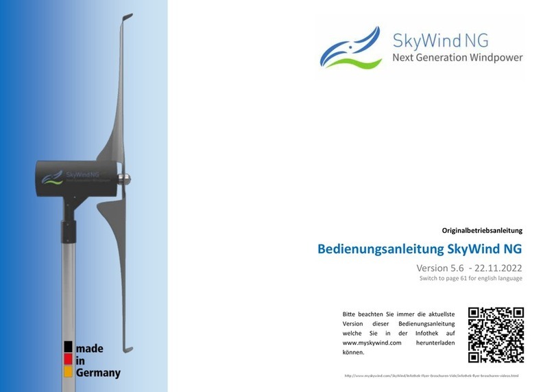 SkyWind Energy NG Manuel utilisateur