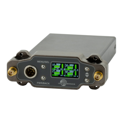 Lectrosonics DSR4 Manuel utilisateur