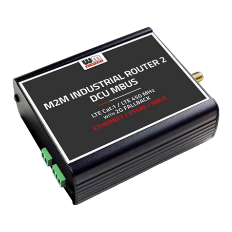 WM Systems M2M Router PRO 4 Manuel utilisateur