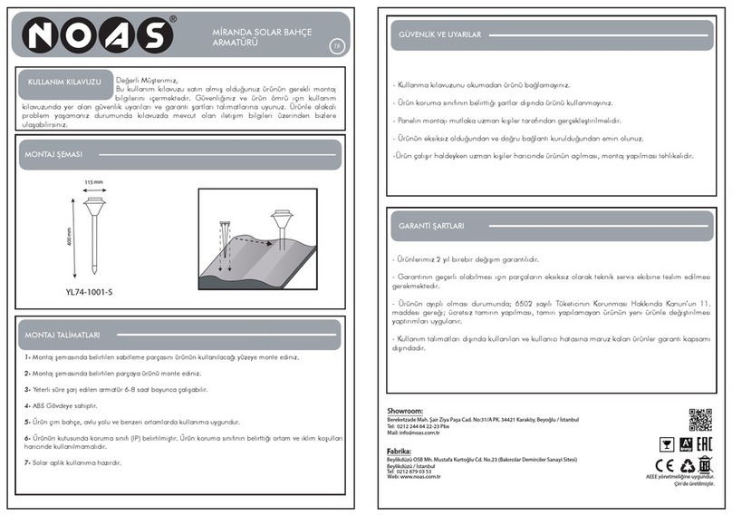NOAS MIRANDA Manuel utilisateur