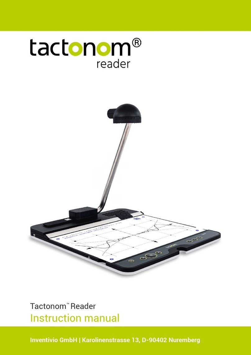 Inventivio Tactonom Reader Manuel utilisateur