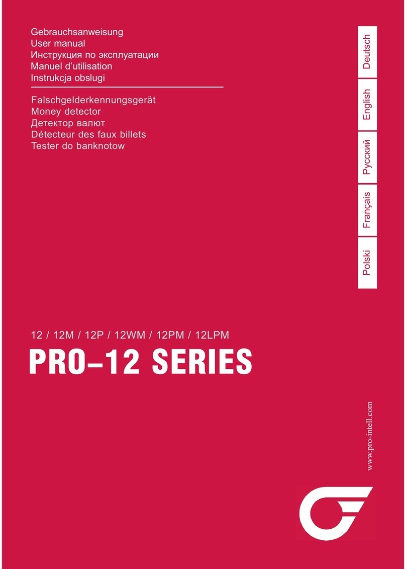 PRO Intellect Technology PRO 12M Manuel utilisateur