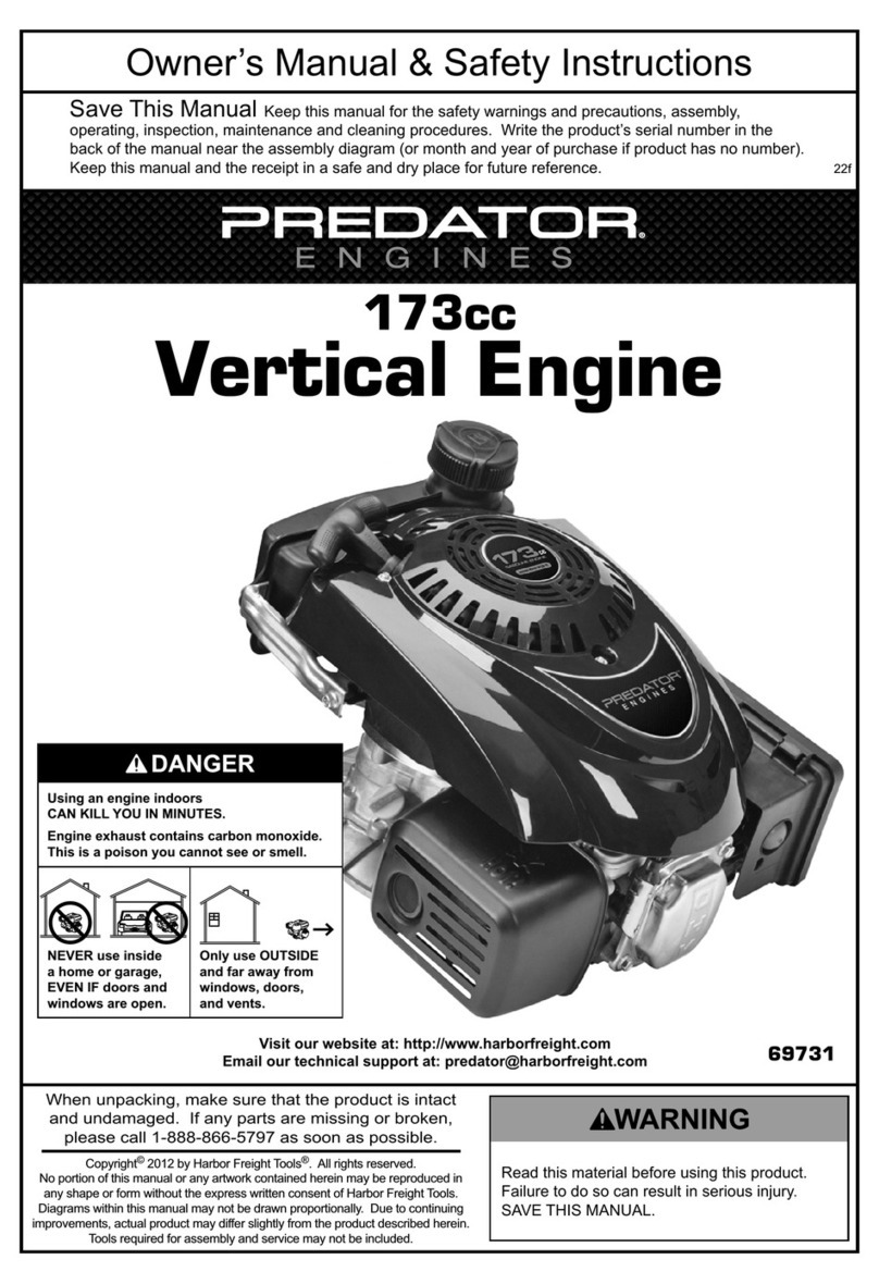 Predator 69731 Instructions de montage