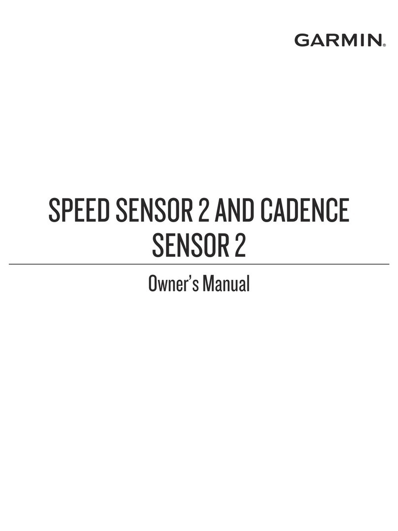 Garmin SPEED SENSOR 2 Manuel utilisateur
