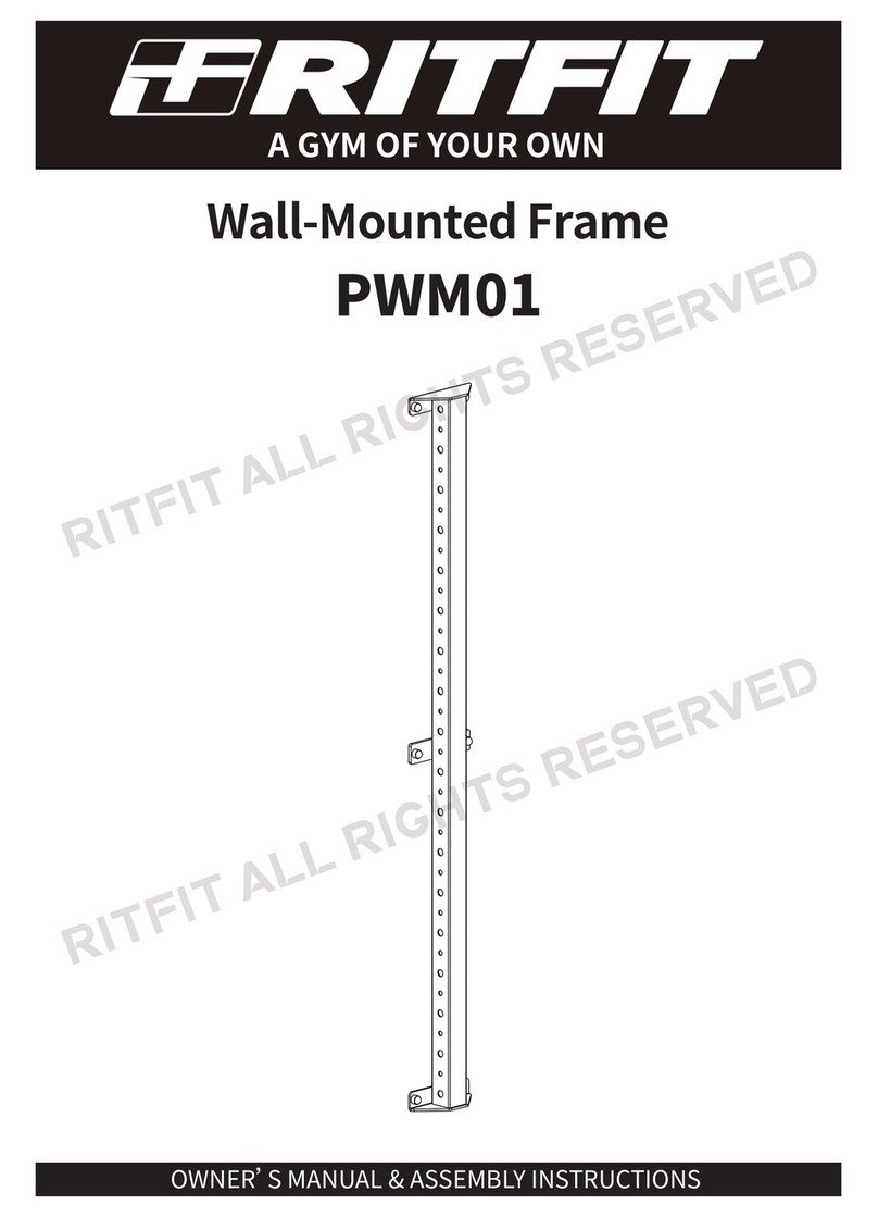 RITFIT PWM01 Manuel d'utilisation et d'entretien