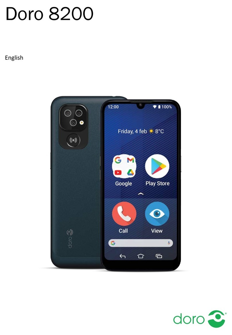 Doro 8200 Manuel utilisateur