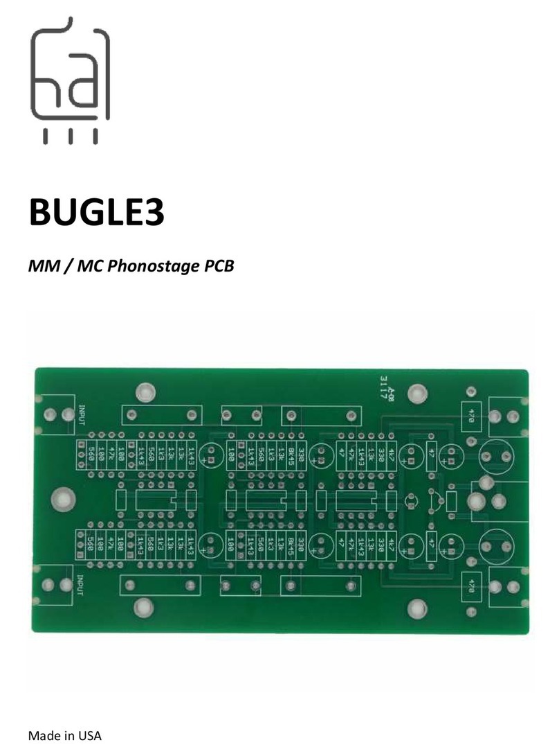 Hagerman Audio Labs BUGLE3 Manuel utilisateur