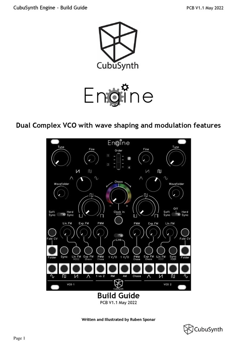 CubuSynth Engine Manuel utilisateur