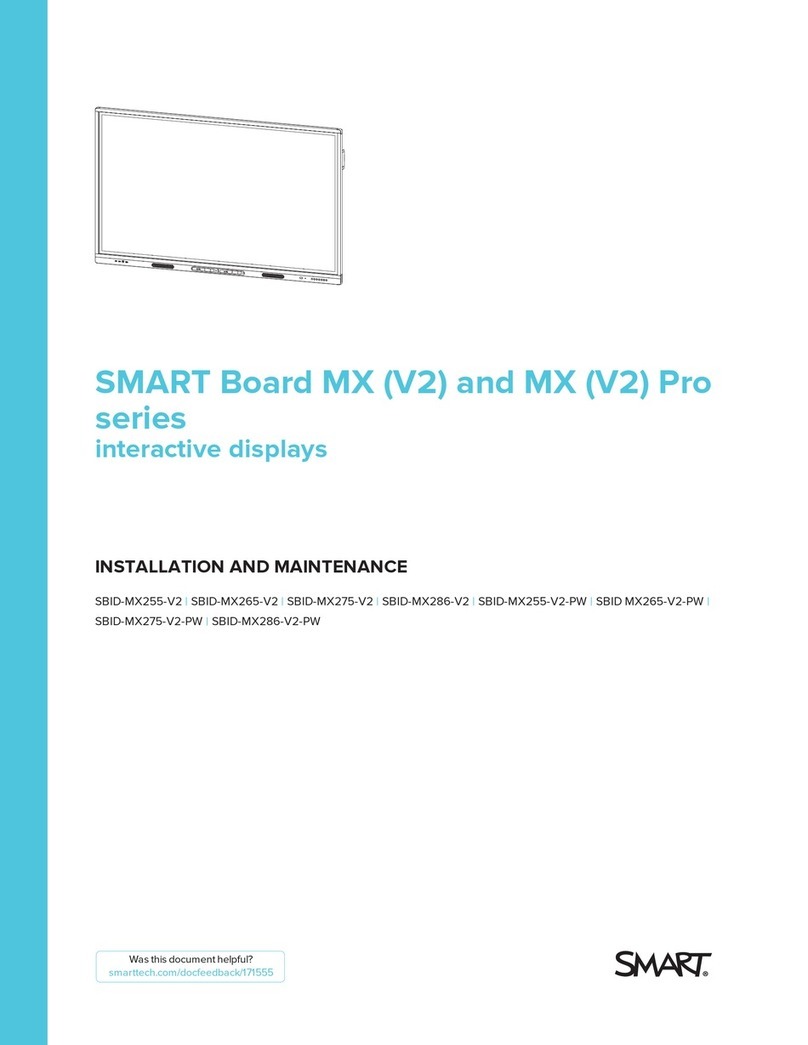 SMART Board MX V2 Pro Series Mode d’emploi