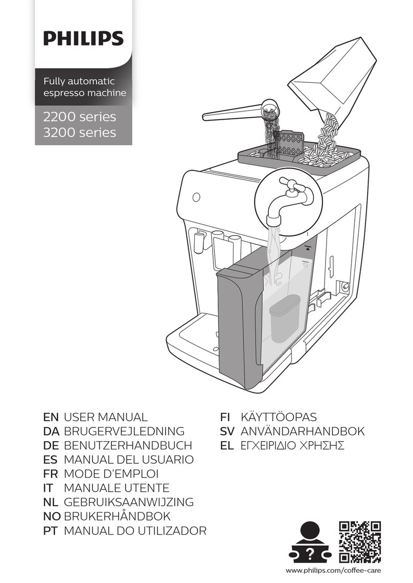 Philips EP2520 Manuel utilisateur