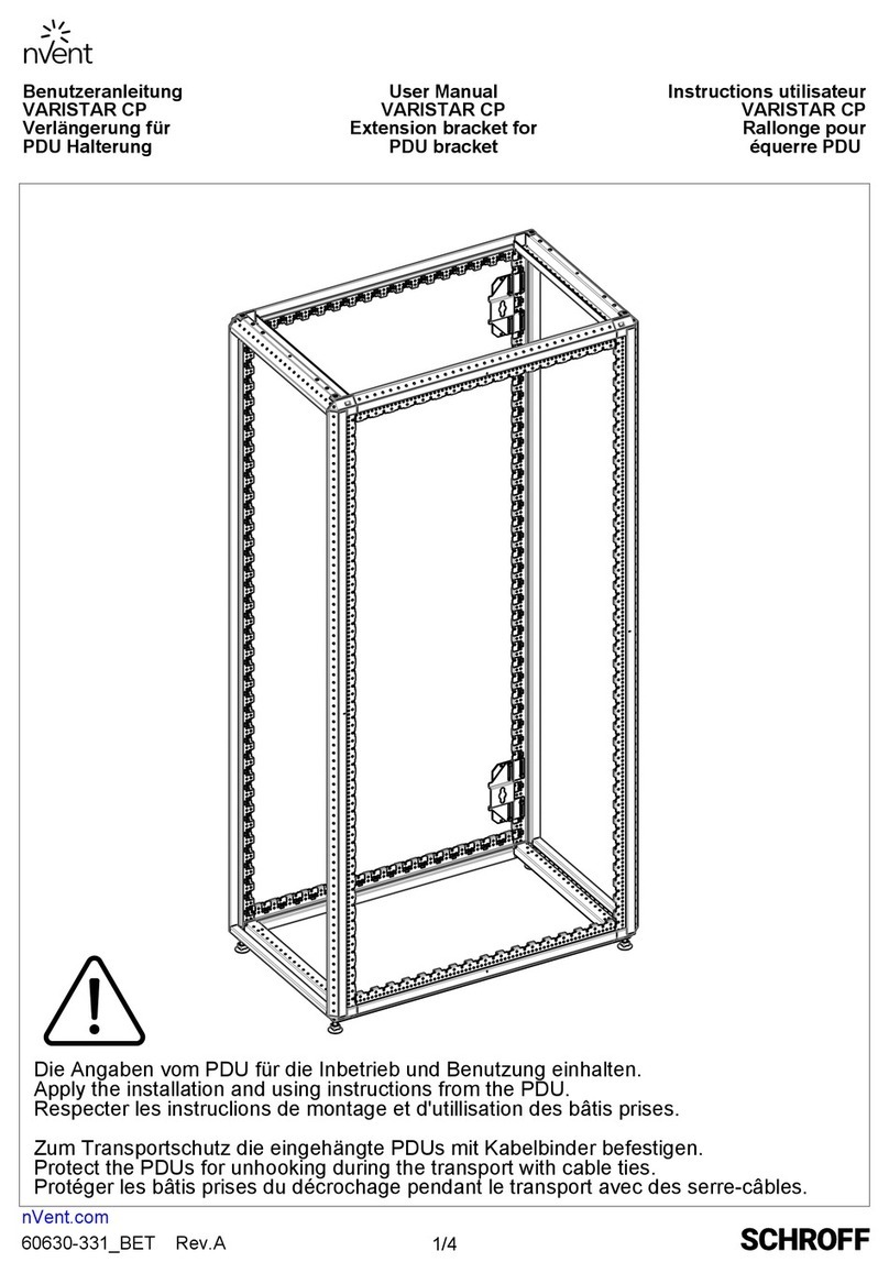 nvent SCHROFF VARISTAR CP Manuel utilisateur