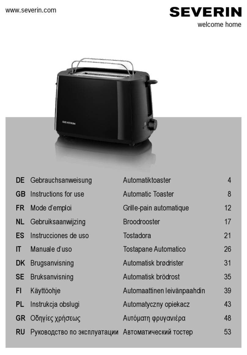 SEVERIN AT 2286 Manuel utilisateur SEVERIN AT 2286 Manuel utilisateur