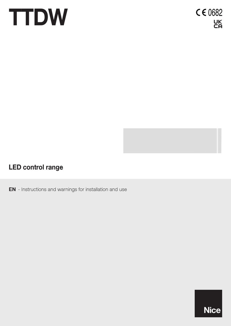 Nice TTDW Caractéristiques techniques