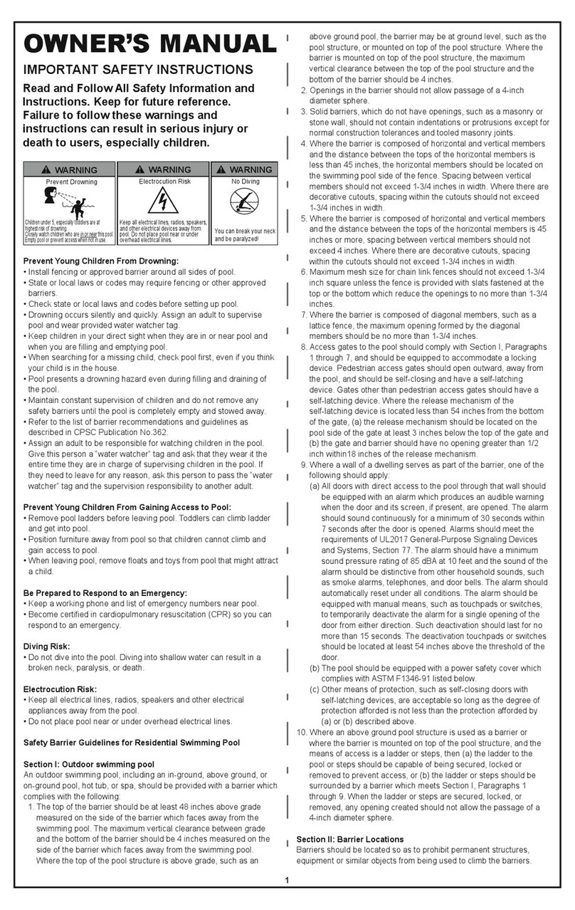 Bestway H2OGO! Single Manuel utilisateur