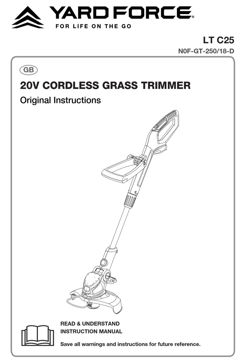 Yard force LT C25 Manuel utilisateur