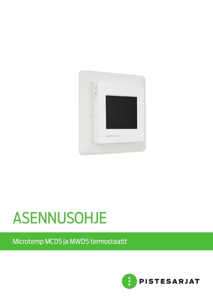 OJ Electronics PISTESARJAT Microtemp MCD5 Manuel utilisateur OJ Electronics PISTESARJAT Microtemp MCD5 Manuel utilisateur