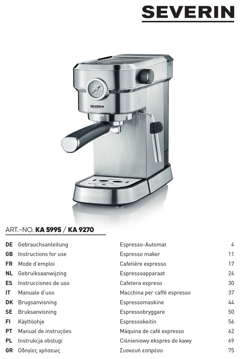 SEVERIN KA 9270 Manuel utilisateur