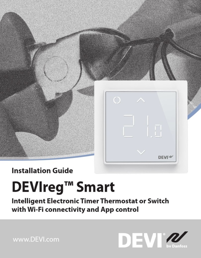 Danfoss DEVIreg Smart Manuel utilisateur