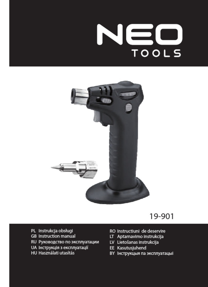 NEO TOOLS 19-901 Manuel utilisateur