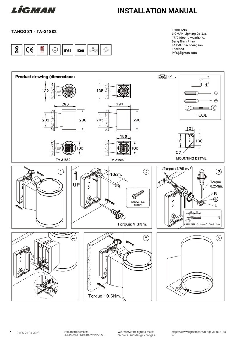LIGMAN TANGO 31 Manuel utilisateur