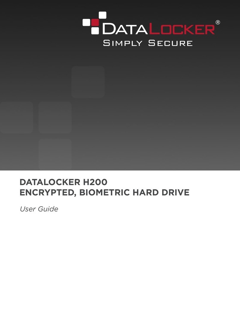 DataLocker H200 Manuel utilisateur