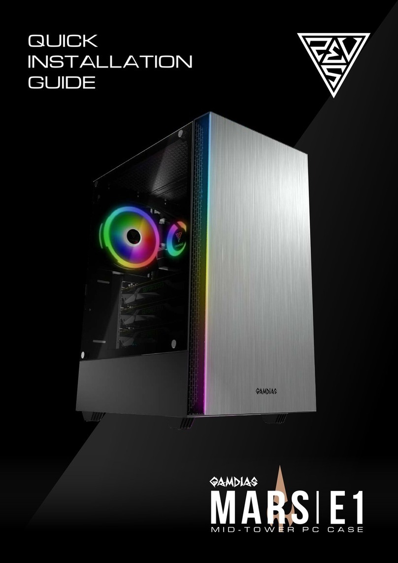 GAMDIAS MARS E1 Manuel utilisateur