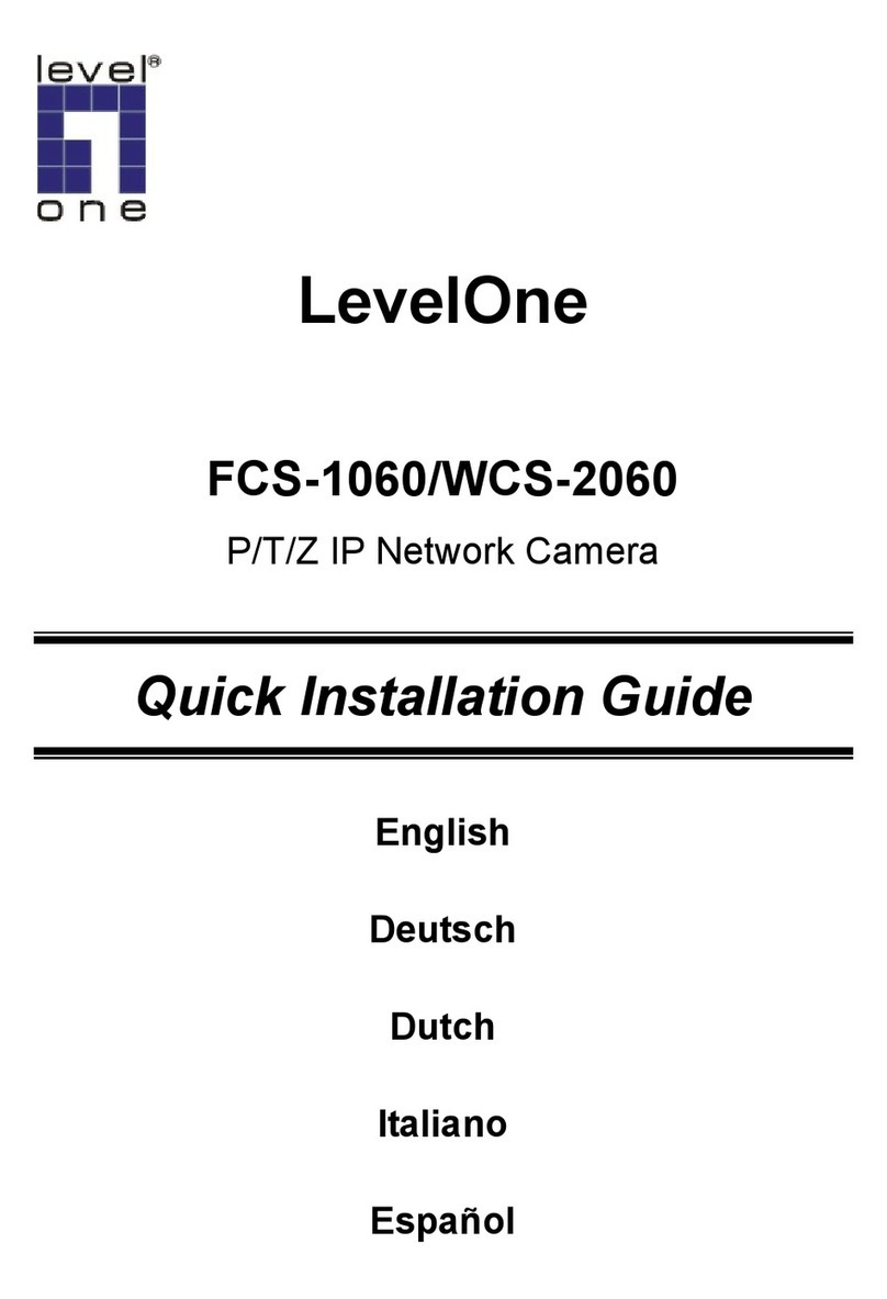 LevelOne WCS-2060 Manuel utilisateur