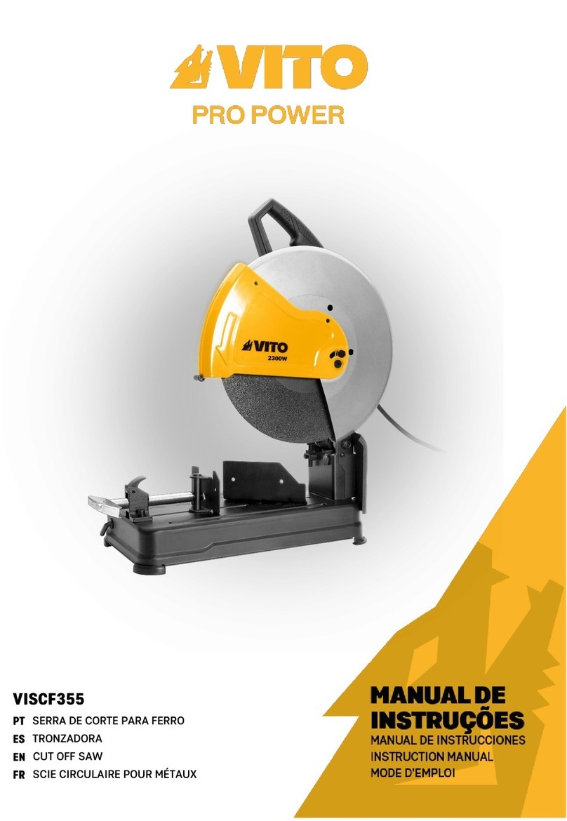 VITO PRO POWER VISCF355 Manuel utilisateur