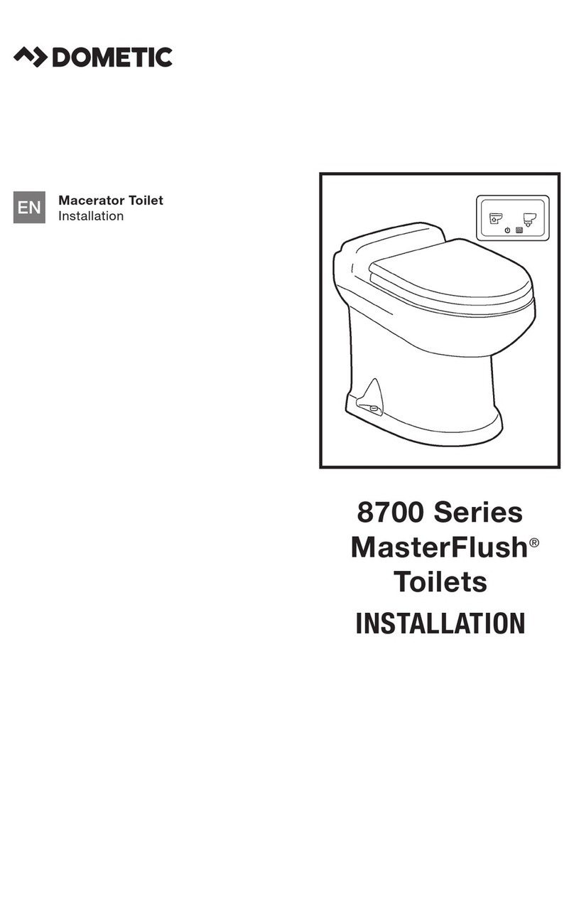 Dometic MasterFlush 8740 Manuel utilisateur