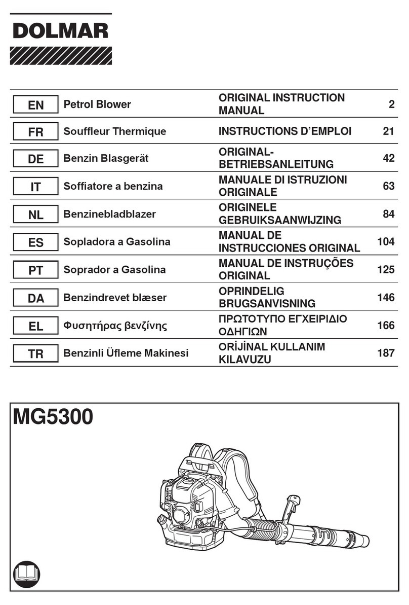 Dolmar MG5300 Guide de l'utilisateur