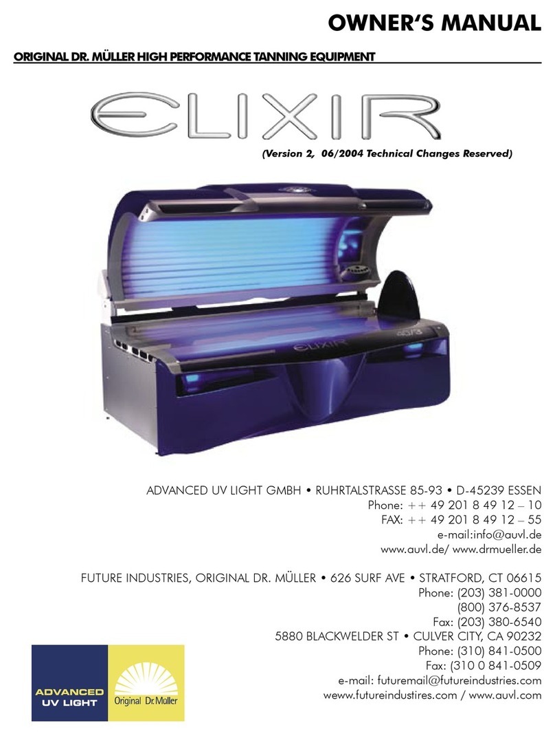 ADVANCED UV LIGHT ELIXIR Manuel utilisateur