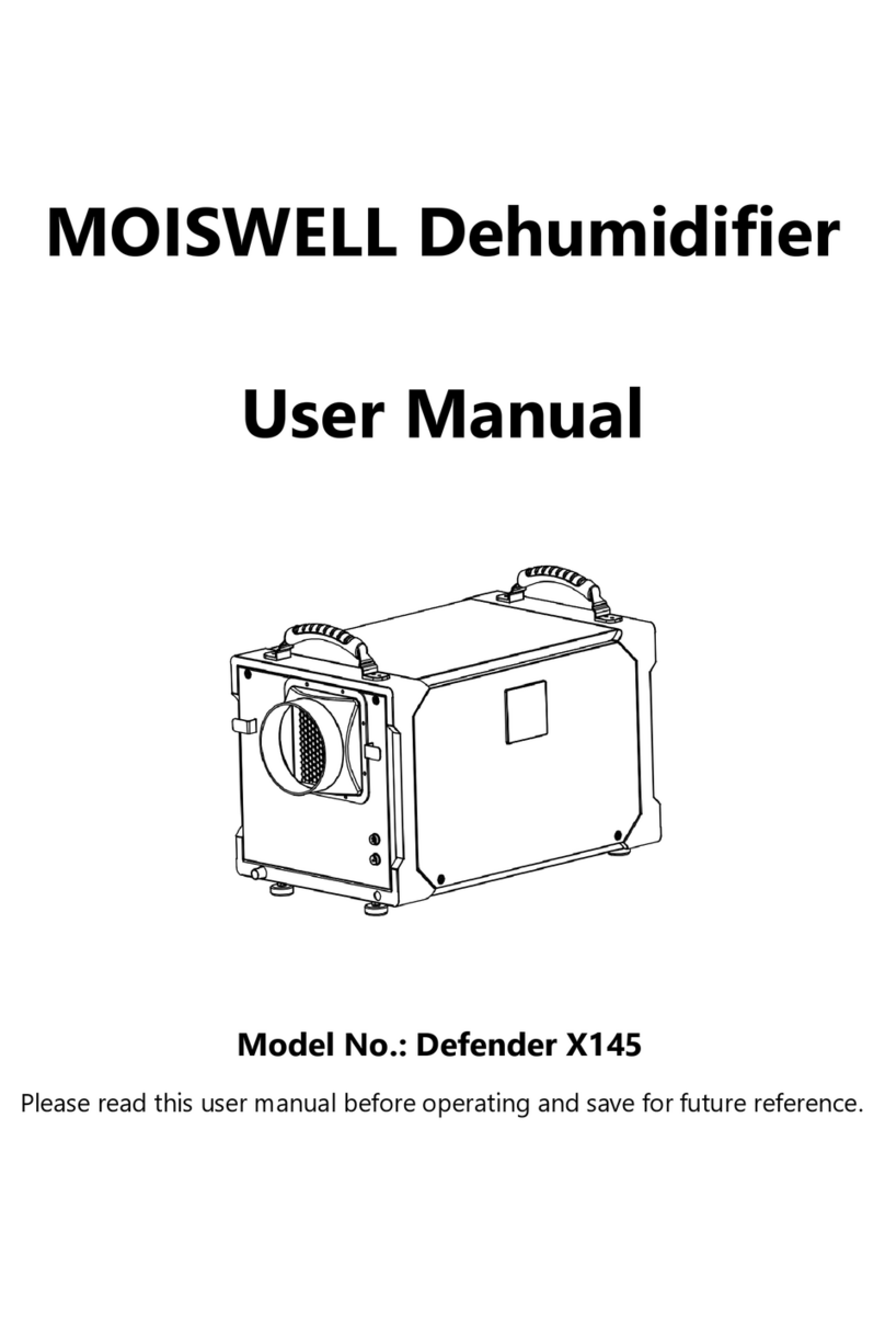 MOISWELL Defender X145 Manuel utilisateur