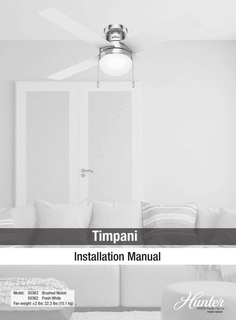 Hunter Timpani Manuel utilisateur