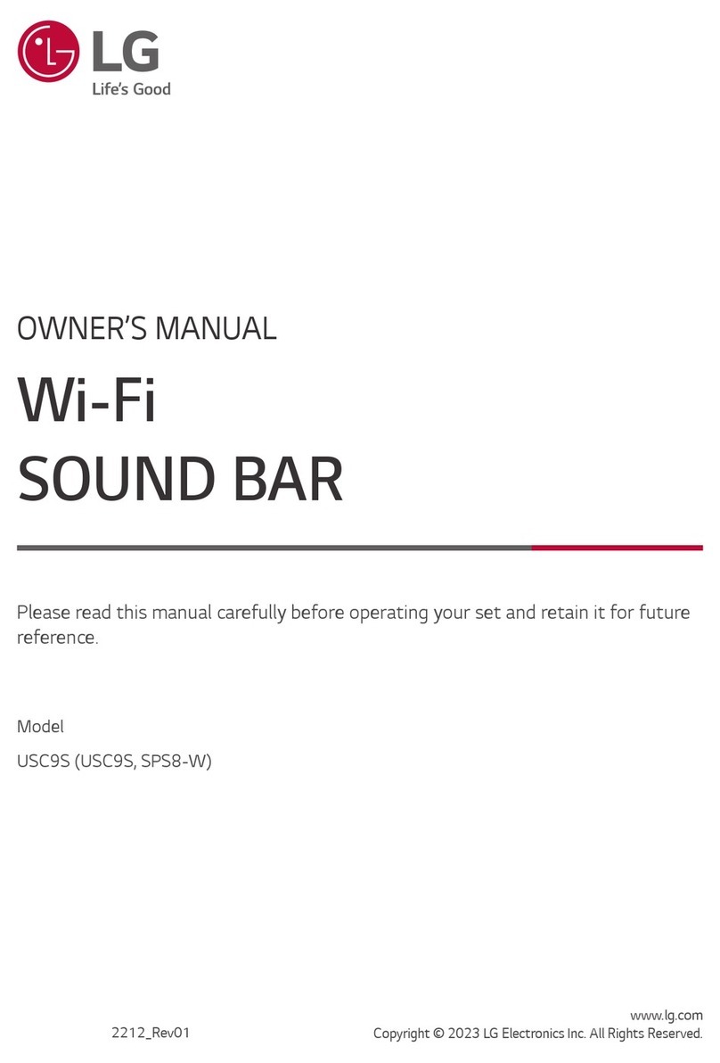 LG USC9S Manuel utilisateur