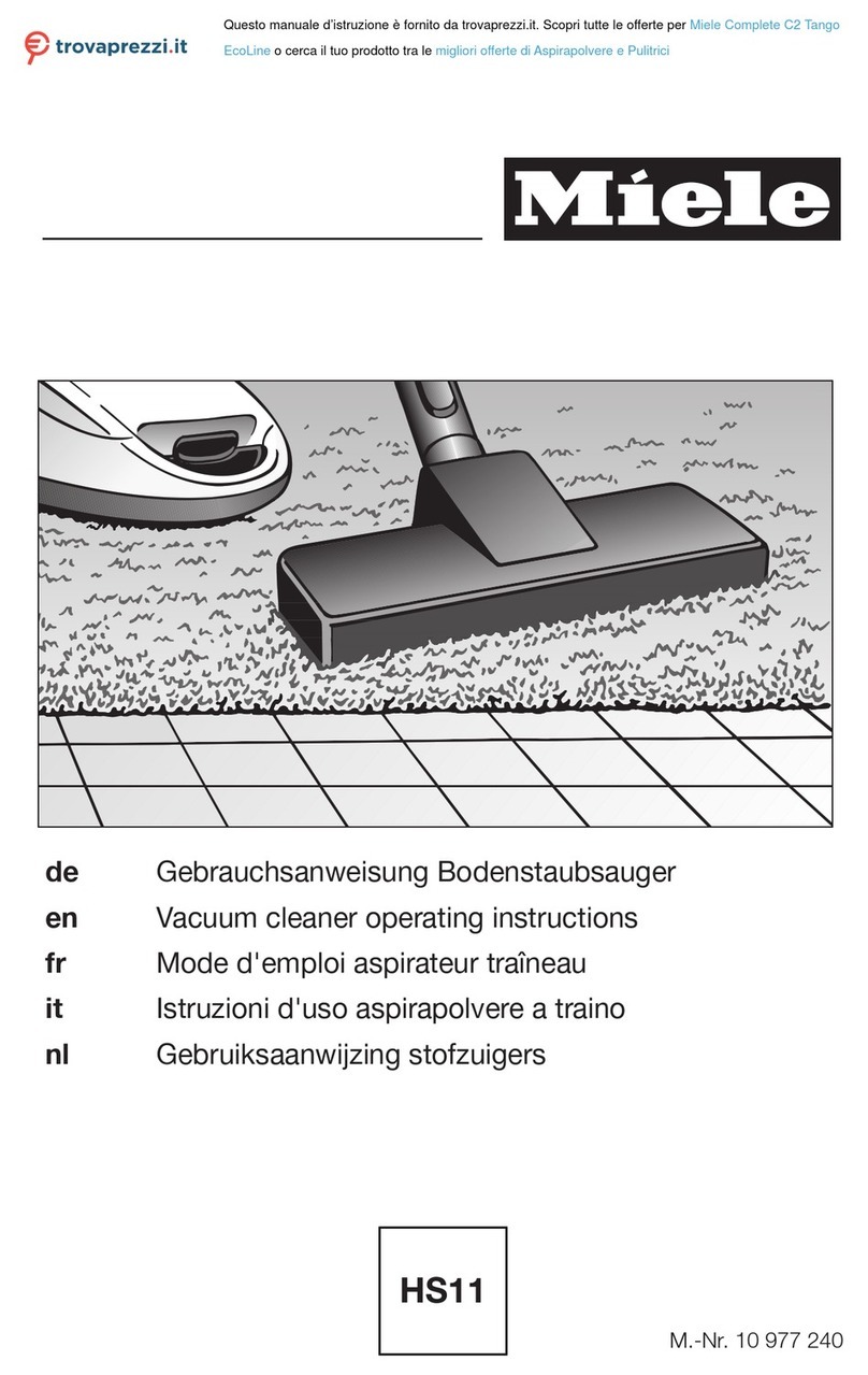 Miele Complete C2 Tango EcoLine Manuel utilisateur