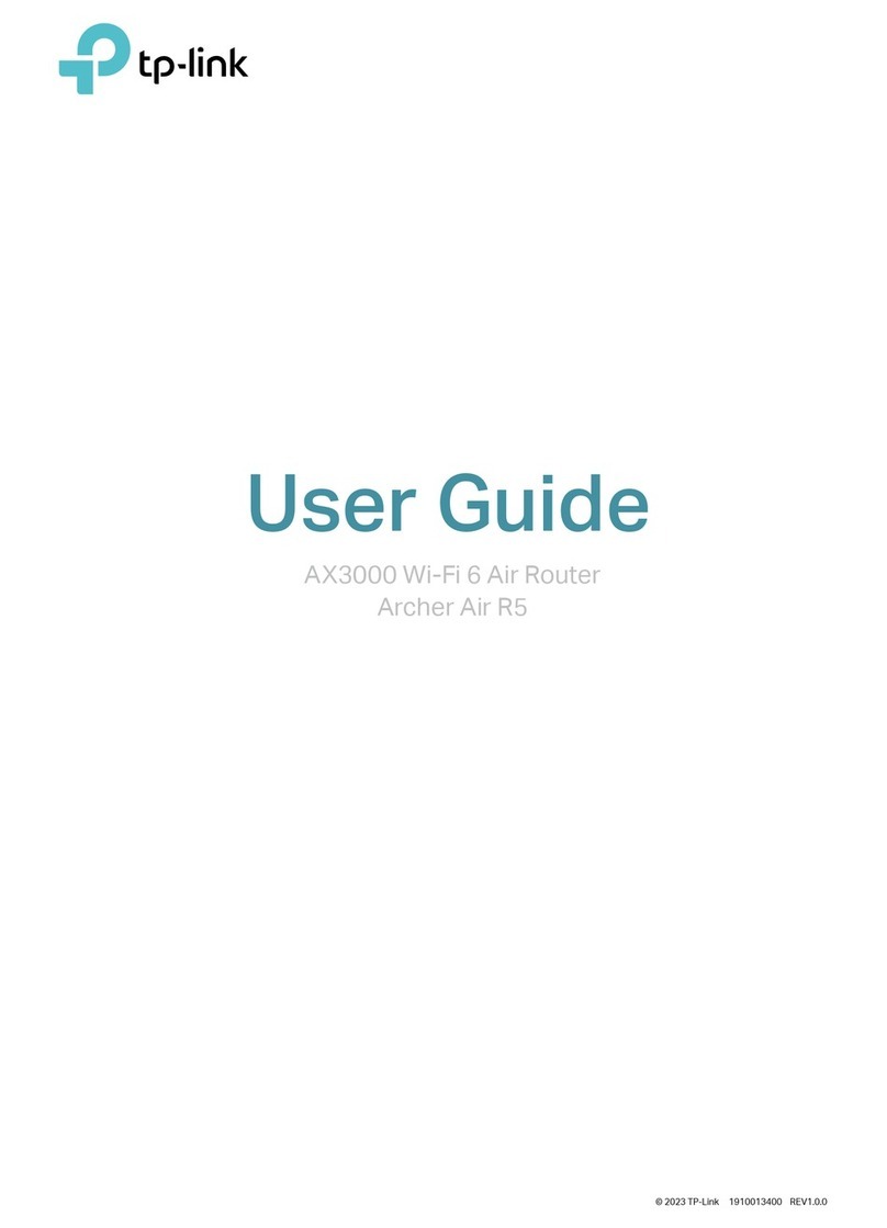 TP-Link Archer Air R5 Manuel utilisateur